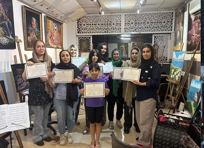 آموزشگاه نقاشی الینا آرت