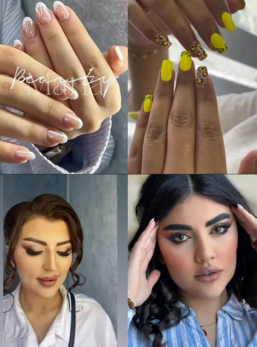 مانا طلوعی مهرشهر ٬ سالن زیبایی شعبه مهرشهرکرج ٬‌ترمیم ناخن