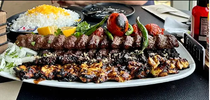 کباب کافه رستوران سیب مهرشهر کرج