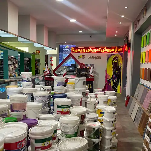 رنگ و ابزار رنگ هنرمند