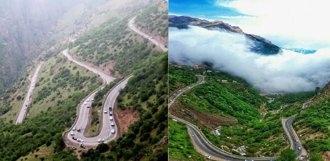 جاده چالوس کرج