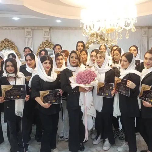 آموزشگاه آرایشگری زهرا واحدی در گوهردشت