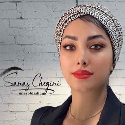 سالن زیبایی ساناز چگینی در عظیمیه